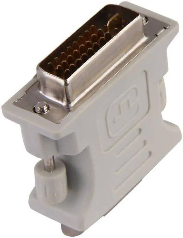 Alt view image 2 of 5 - DVI-I Male 24+5 Pin to VGA Female Adapter Video Converter HDTV LCD Moniator Adapter DVI to VGA for laptops