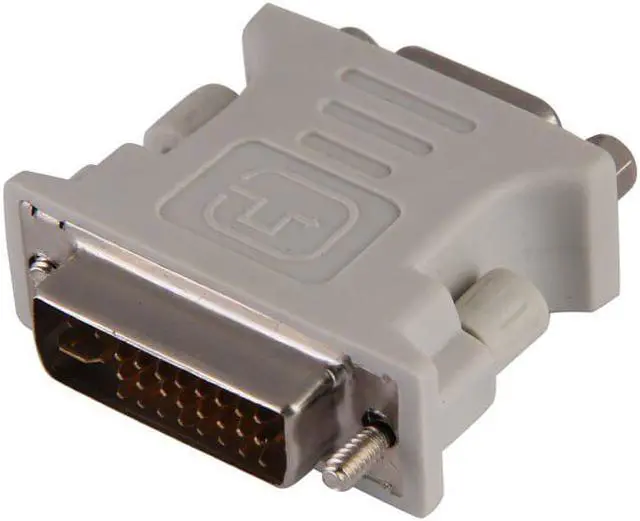 Alt view image 4 of 5 - DVI-I Male 24+5 Pin to VGA Female Adapter Video Converter HDTV LCD Moniator Adapter DVI to VGA for laptops
