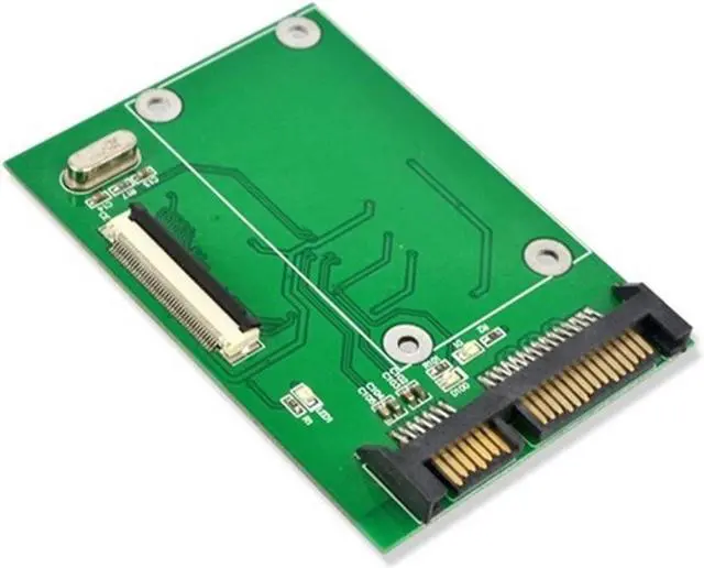 Alt view image 3 of 4 - Portable 40 Pin ZIF/ CE 1.8 Inch SSD/HDD To SATA Male Adapter Converter Board Drop