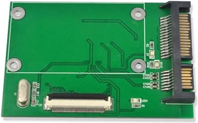 Main image of Portable 40 Pin ZIF/ CE 1.8 Inch SSD/HDD To SATA Male Adapter Converter Board Drop