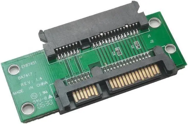 Main image of SATA 22P Male to Female Adapter 3.5" & 2.5 inch SATA 22Pin 7+15 Male to SATA 22P Female Extension Convertor Adapter PCB