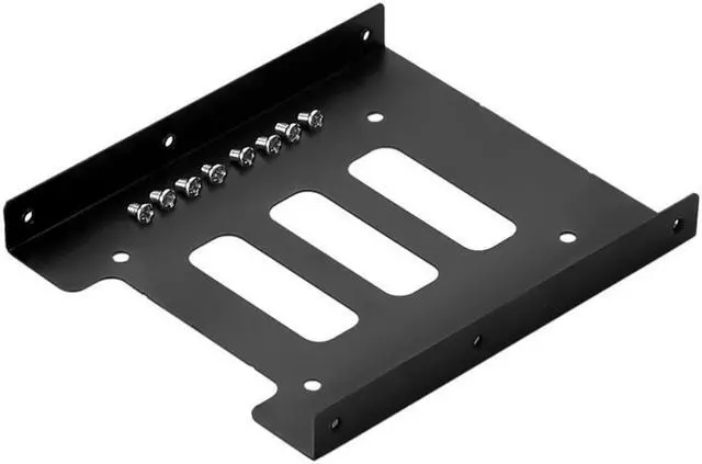 Main image of 2.5 inch to 3.5 inch SSD HDD Adapter Bracket Metal Mounting Kit Bracket Dock Hard Drive Holder SSD Tray For Desktop PC