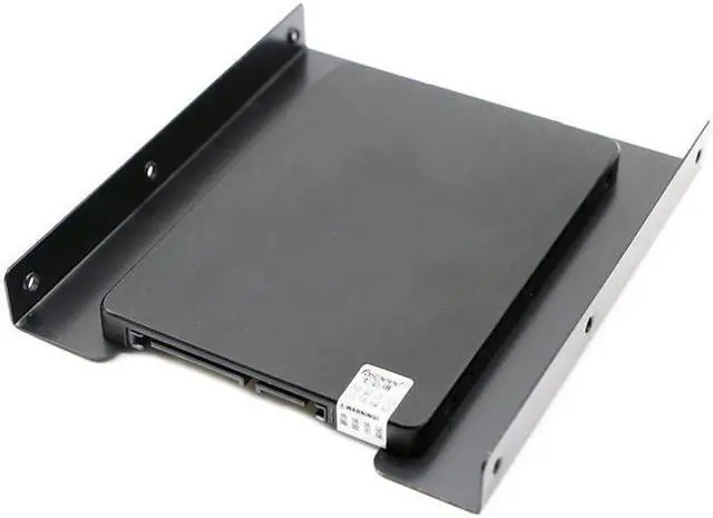 Alt view image 3 of 3 - 2.5 inch to 3.5 inch SSD HDD Adapter Bracket Metal Mounting Kit Bracket Dock Hard Drive Holder SSD Tray For Desktop PC