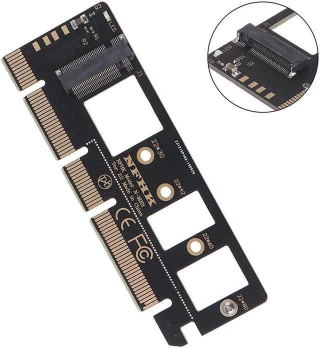Main image of PCIe NVMe m.2 ngff ssd to PCIe pci express 3.0 x4 x8 x16 adapter card convert