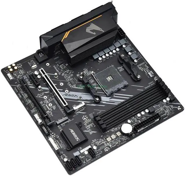 Alt view image 4 of 6 - GA B550M AORUS ELITE Mainboard Micro-ATX  B550 DDR4 4000(OC)MHz M.2 USB3.2  128G Double Channel Socket AM4 Motherboard AM4