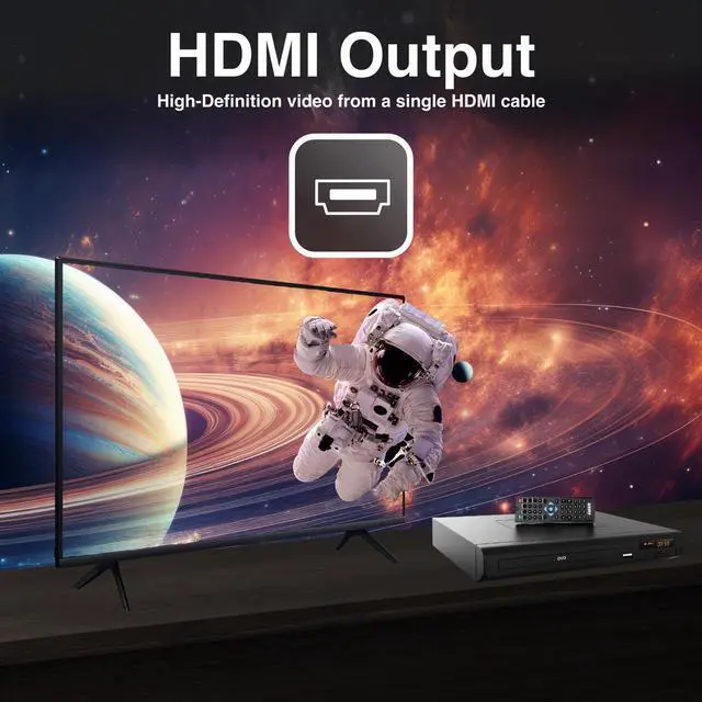 Alt view image 3 of 3 - Laser Multi-Region DVD Player with HDMI & USB