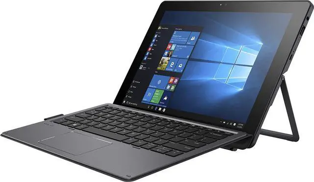 Alt view image 18 of 18 - HP Intel Core i5-7Y54 8GB Memory 256 GB SSD Intel HD Graphics 615 12.0" Touch Screen 1920 x 1080 Detachable Laptop with Keyboard Windows 10 Pro 64-Bit Pro x2 612 G2