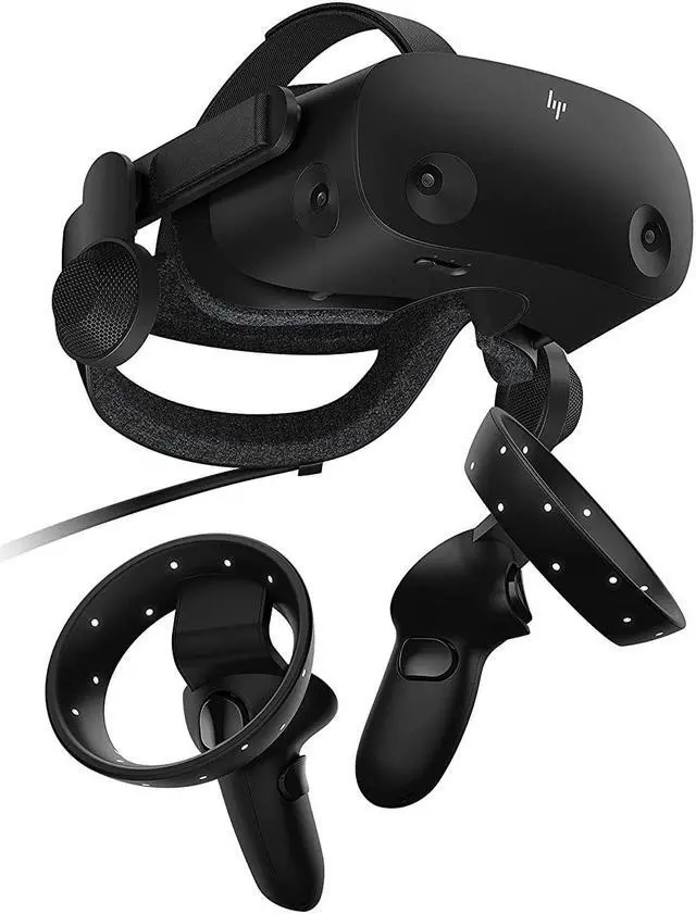 Alt view image 17 of 20 - HP Reverb G2 VR Headset with Controller, Adjustable Lenses & Speakers from Valve, 2160 x 2160 LCD Panels, for Gaming, Ergonomic Design, 4 Cameras, Compatible with SteamVR & Windows Mixed Reality