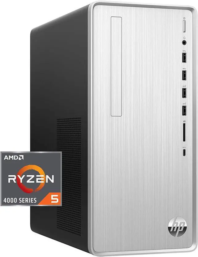 Alt view image 5 of 11 - HP Pavilion - Ryzen 5 4600G - 12 GB DDR4 - 512 GB  SSD - AMD Radeon Graphics - Windows 10 Home - Desktop PC (TP01-1140)