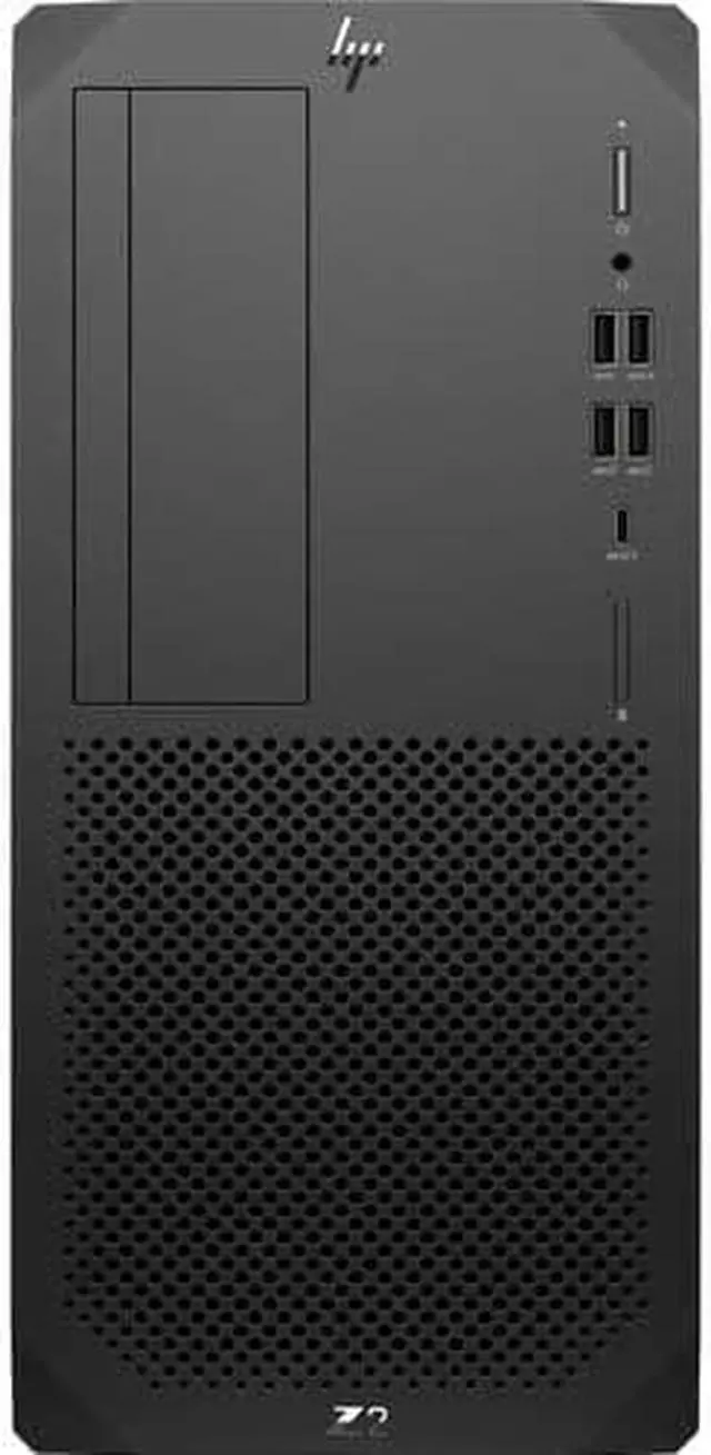 Alt view image 6 of 9 - HP Z2 G5 Workstation Tower Computer i7-10700 16GB 512GB SSD Black 2X3M9UT