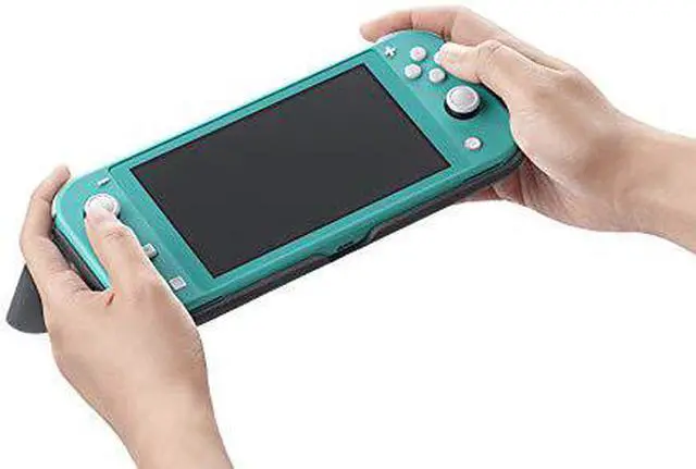 Alt view image 9 of 10 - Nintendo Switch Lite Flip Cover & Screen Protector