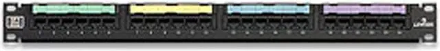 Alt view image 2 of 3 - Leviton - 69586U24 - Leviton eXtreme 24 Port Cat6 Network Patch Panel - 24 x RJ-45 - 24 Port(s) - 24 x RJ-45 - 24 x