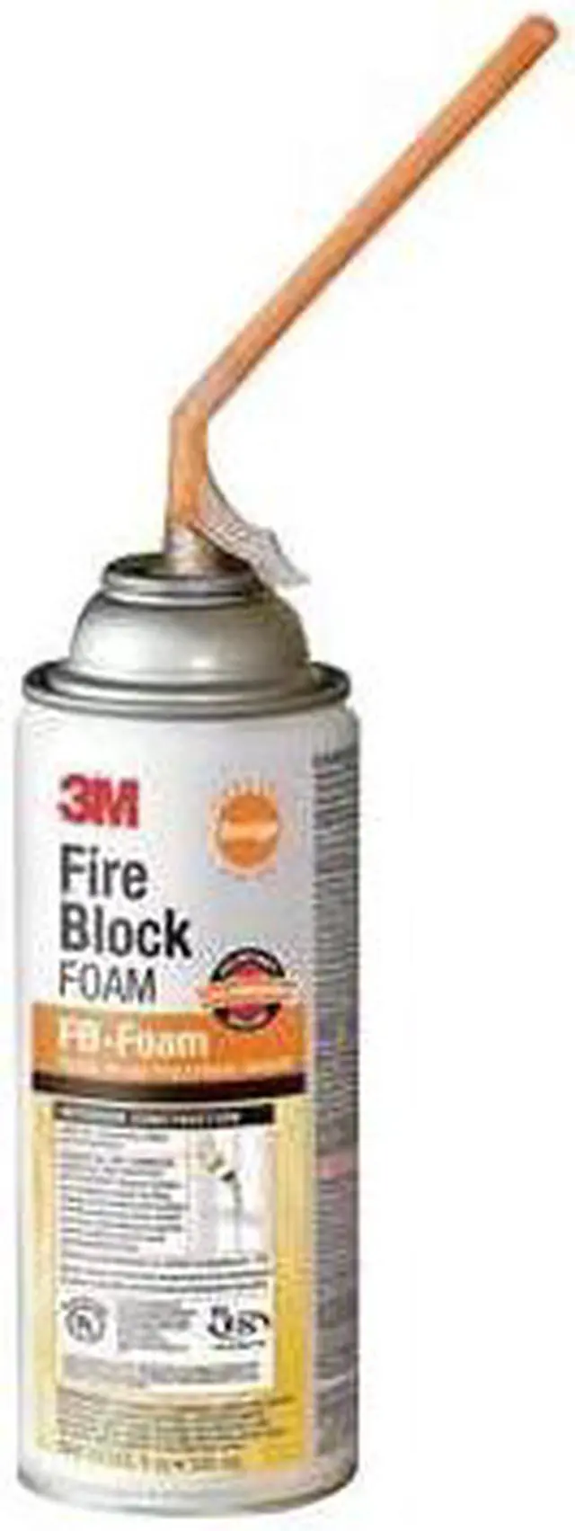 Alt view image 4 of 9 - Fire Block Sealant, 12 oz., Orange, Aerosol