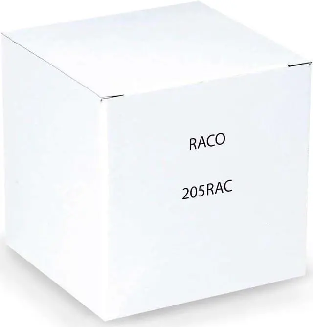 Alt view image 3 of 3 - RACO 205RAC Ring, Galvanized steel, Square Box Type
