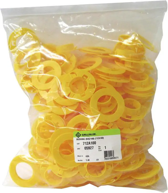 Alt view image 16 of 20 - GREENLEE 712A100 Bushing,Pk100