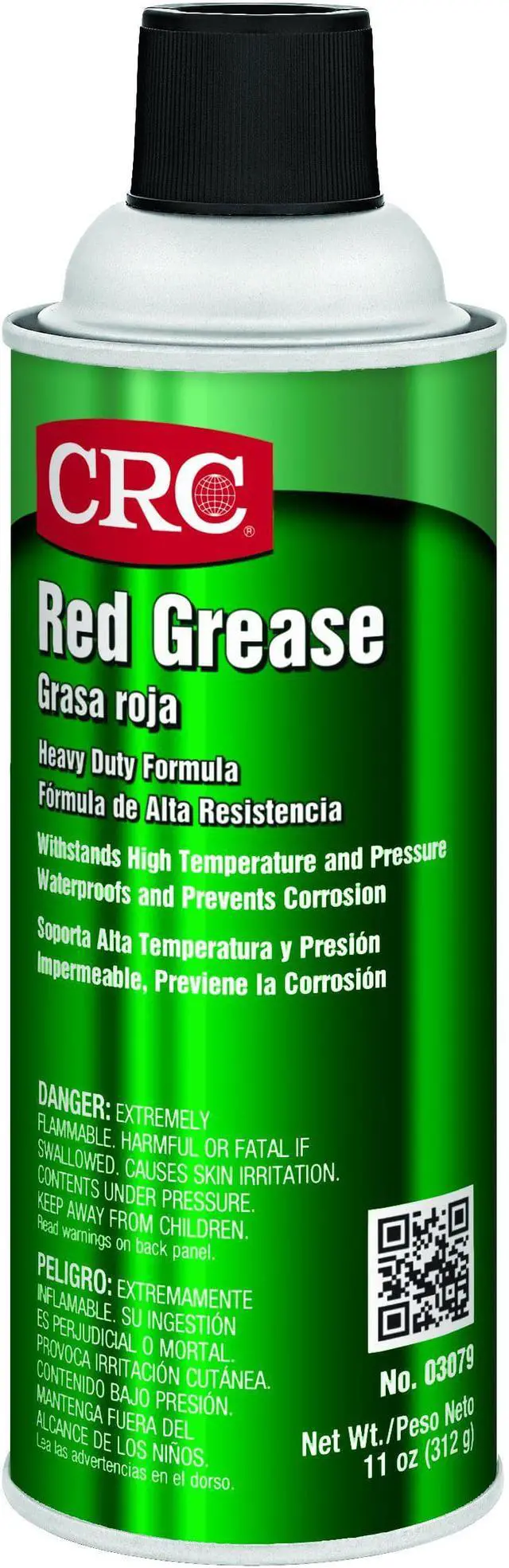 Alt view image 4 of 4 - 16-Oz. Aerosol Red Grease Heavy Duty Formula