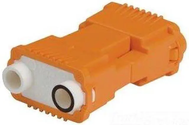 Alt view image 3 of 3 - Ideal Industries 30-372 2-Wire Model 102 2-Pole Luminaire Disconnect 12-18-AWG Orange 25/Card PowerPlug