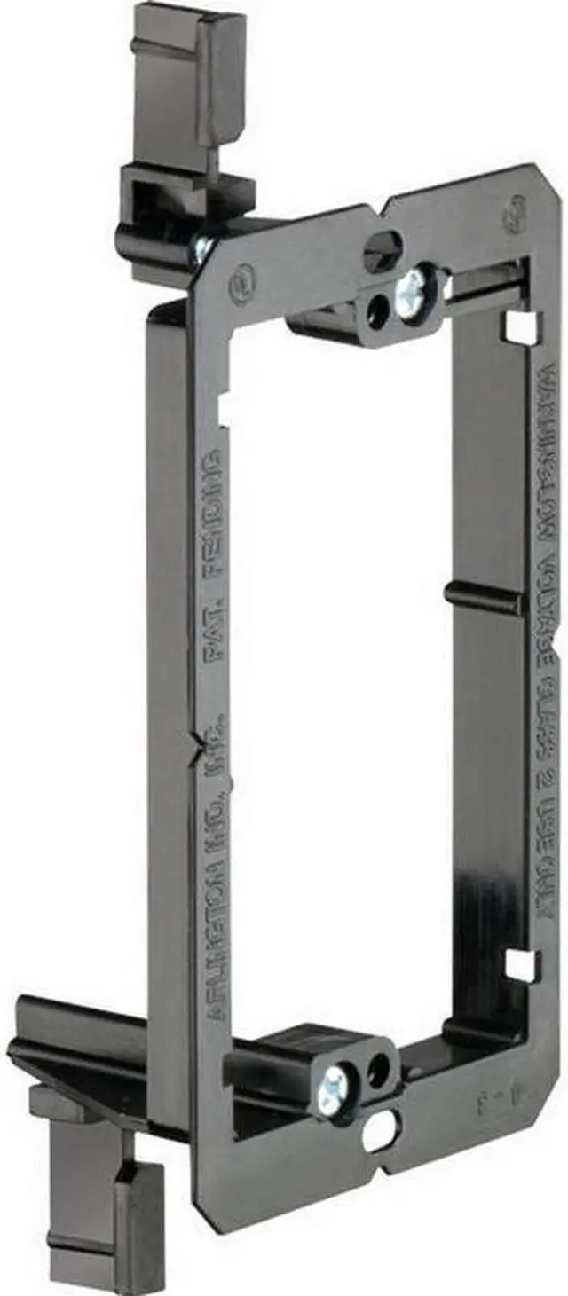 Alt view image 5 of 5 - Arlington Industries - LV1 - Single Gang - For 1/4" to 1" Walls - Low Voltage Device Mounting Bracket