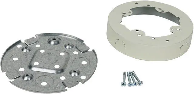 Alt view image 3 of 6 - LEGRAND V5738 Fixture Box, 500, 700 Series, 2 Channel, 4.75 in W, 1 in H, 4 3/4