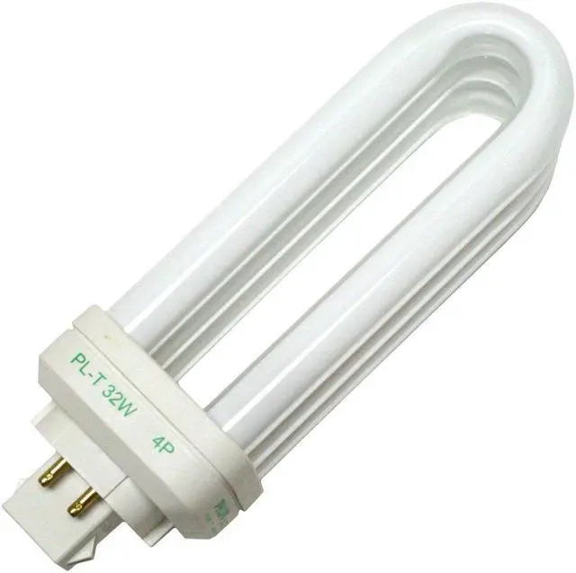 Alt view image 2 of 8 - Philips 268722 - PL-T 32W/41/4P/ALTO Triple Tube 4 Pin Base Compact Fluorescent Light Bulb