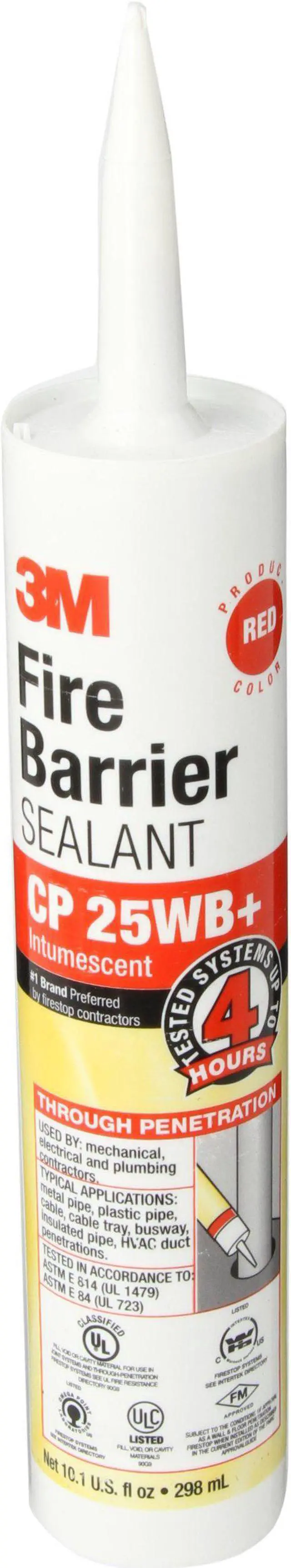 Alt view image 3 of 17 - 3m - CP 25WB+ - Fire Barrier Sealant