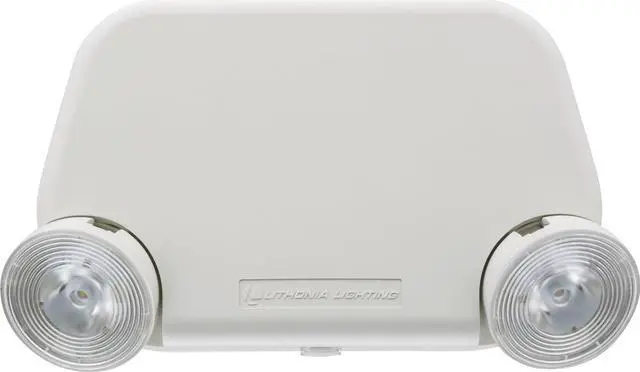 Alt view image 3 of 10 - Lithonia Lighting EU2L M12 LED Emergency Light, standard T20 Compliant, Generation 3, 277 volts, White