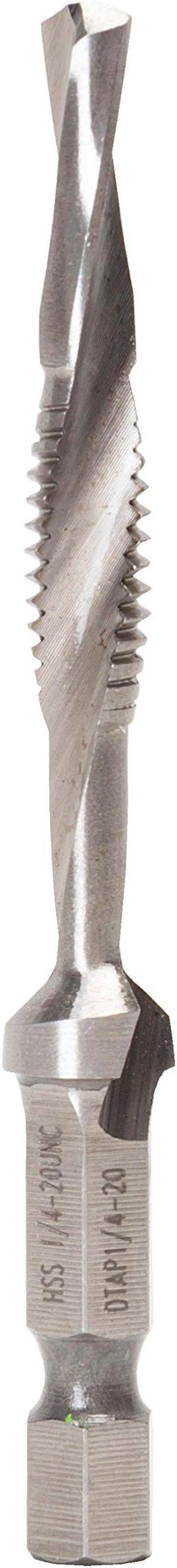 Alt view image 2 of 3 - GREENLEE LDTAP1/4-20 Drill and Tap Bit, HSS, 1/4-20