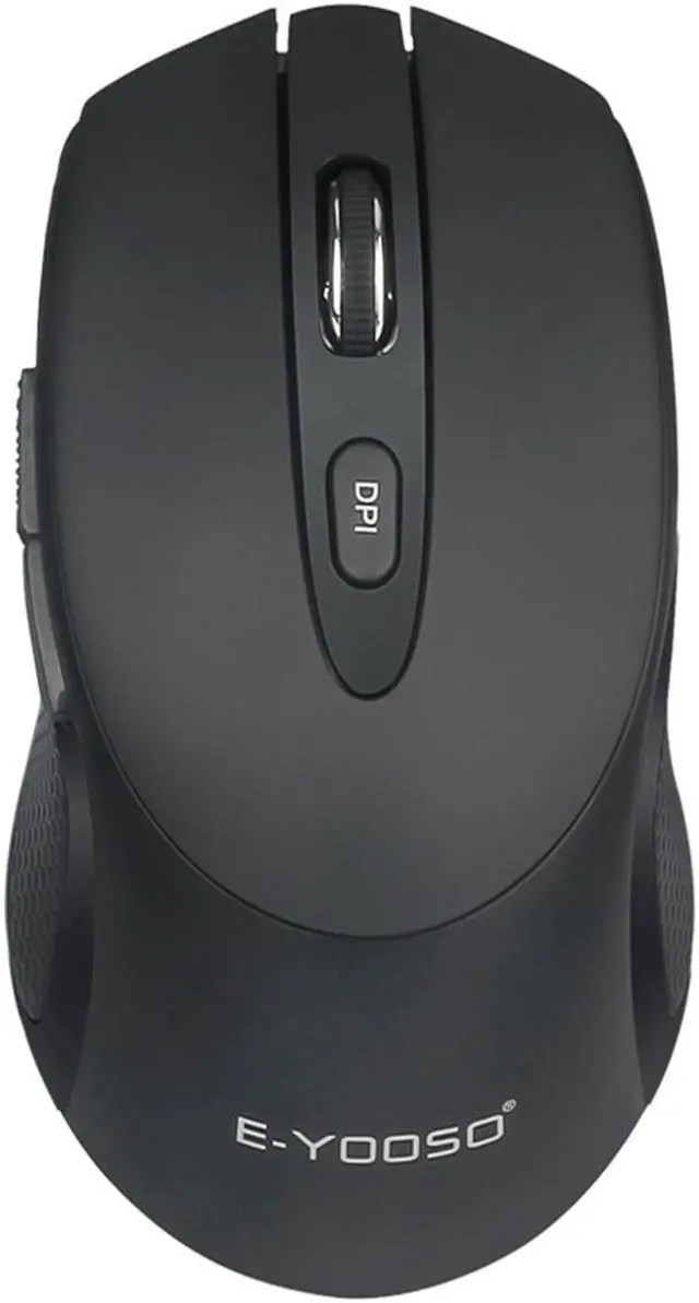 Main image of E-YOOSO E1020 USB 2.4G Wireless Optical Gaming Mouse, Noiseless, Adjustable DPI, 2.4G Wireless, Wide Operating Range, for PC/Laptop (Black)