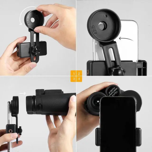 Alt view image 4 of 7 - APEMAN 10X42 HD Binocular with Low Light Vision,Compact Binoculars FMC Lens