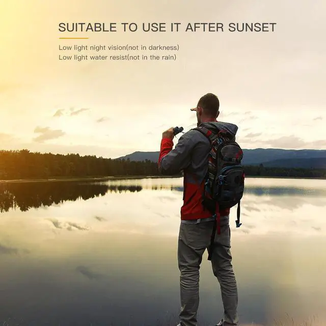 Alt view image 2 of 7 - APEMAN 10X42 HD Binocular with Low Light Vision,Compact Binoculars FMC Lens