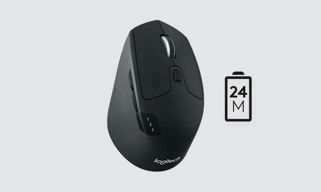 Main image of Logitech M720 Triathlon Multi Device 2.4G Rechargeable Office Gaming Wireless Mouse For Computer And Laptop Use