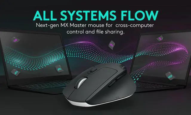 Alt view image 2 of 5 - Logitech M720 Triathlon Multi Device 2.4G Rechargeable Office Gaming Wireless Mouse For Computer And Laptop Use