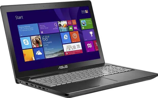 Alt view image 2 of 6 - ASUS Q550L Premium Gaming Laptop 15.6" Full HD (1920x1080) Touchscreen Intel Core i7-4500U 256GB SSD 8GB RAM NVIDIA GT 745M Windows 10