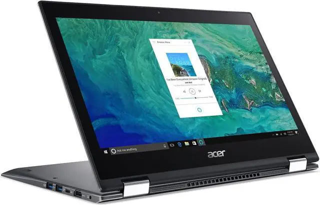 Alt view image 3 of 7 - Acer America 2-in-1 Laptop Intel Core i5-8250U 8GB Memory 256 GB SSD Intel UHD Graphics 620 13.3" Touchscreen Windows 10 Home SP513-52N-58WW