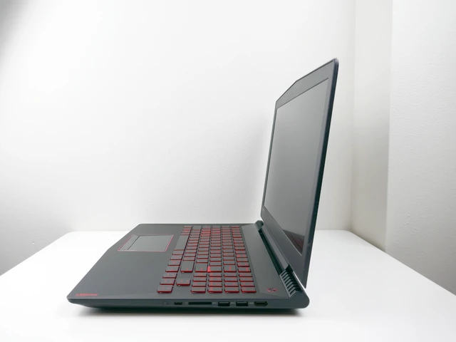 Alt view image 3 of 6 - Lenovo Legion Y520 Gaming Laptop PC 15.6" FHD Display Intel i7-7700HQ CPU 16GB DDR4 RAM 2TB HDD+256 GB SSD NVIDIA GeForce GTX 1050 Ti Backlit-Keyboard 802.11AC Dolby Audio-Windows 11