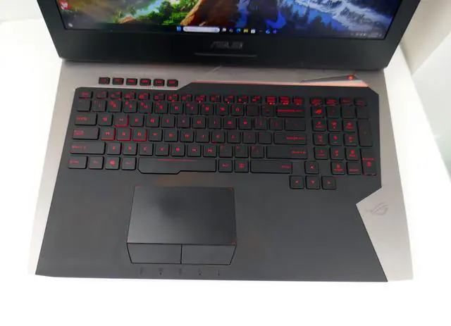 Alt view image 2 of 6 - ASUS ROG G752VS (VR Ready) Premium 17.3'' Gaming Laptop PC ( Intel i7-6700HQ Quad Core, 64GB RAM, 1TB HDD + 512GB PCIe SSD, 17.3 Inch FHD (1920X1080), NVIDIA GeForce GTX 1070 8GB GDDR5,  Win 11)