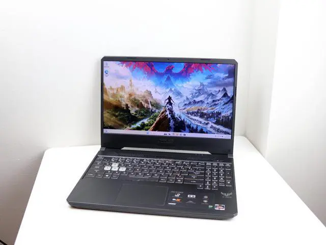 Main image of ASUS TUF Gaming Laptop, 15.6" Full HD IPS-Type, AMD Ryzen 7 R7-3750H, GeForce GTX 1660 Ti, 16 GB DDR4, 512 GB PCIe SSD, Gigabit Wi-Fi 5, Windows 11 Home, FX505DU