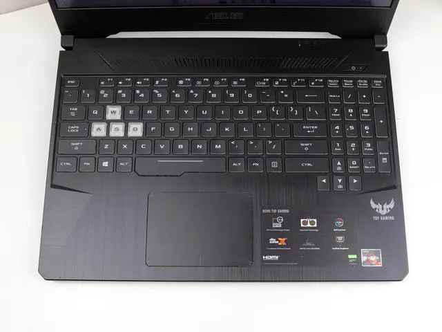 Alt view image 2 of 6 - ASUS TUF Gaming Laptop, 15.6" Full HD IPS-Type, AMD Ryzen 7 R7-3750H, GeForce GTX 1660 Ti, 16 GB DDR4, 512 GB PCIe SSD, Gigabit Wi-Fi 5, Windows 11 Home, FX505DU