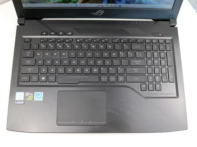Alt view image 2 of 6 - Asus GL503GE-US72 Strix Scar 15.6" FHD 120Hz Intel Core i7-8750H NVIDIA GTX 1050Ti 24GB DDR4 512GB SSD + 1TB HDD Windows 11