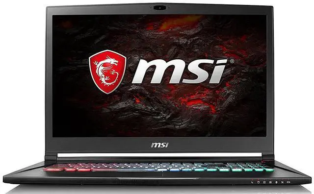 Main image of MSI GS Series - 17.3" Full HD 120Hz GeForce GTX 1060 - Intel Core i7-7700HQ - 32GB Memory - 512GB SSD + 1TB HDD - Windows 11 - (GS73VR 7RF)