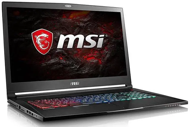 Alt view image 5 of 6 - MSI GS Series - 17.3" Full HD 120Hz GeForce GTX 1060 - Intel Core i7-7700HQ - 32GB Memory - 512GB SSD + 1TB HDD - Windows 11 - (GS73VR 7RF)