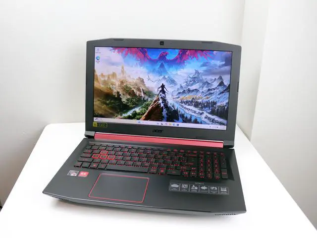 Main image of ACER America Nitro 5 15.6" FHD IPS Premium Gaming Laptop, AMD Ryzen 5 Quad-Core 2500U Up to 3.6GHz, 8GB RAM, 512GB SSD, Backlit Keyboard, AMD Radeon RX 560X 4GB GDDR5, Windows 11