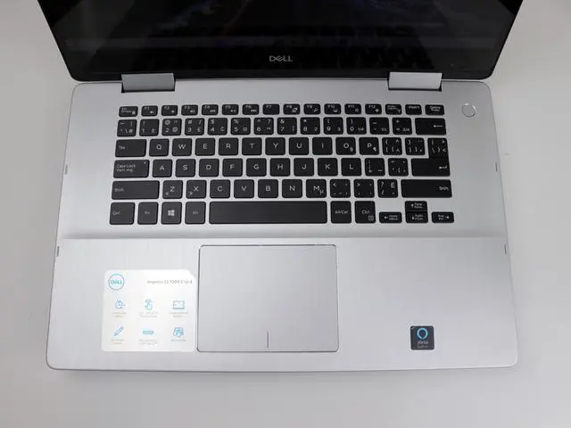Alt view image 2 of 6 - Dell Inspiron 15 7586 2-In-1 Laptop 15.6" Touch Full HD (1920x1080) Screen Intel Core i5-8265U 256GB SSD + 1TB HDD 16GB RAM Windows 11