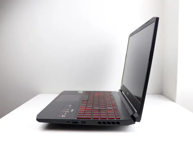 Alt view image 3 of 7 - Acer America Nitro 5 AN515-55-55M1 15.6" Full HD 144Hz Gaming Notebook Computer, Intel Core i5-10300H 2.50GHz, 16GB RAM, 512GB SSD, NVIDIA GeForce GTX 1650Ti 4GB, Windows 11