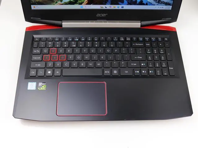 Alt view image 2 of 7 - Acer America Aspire VX 15 - 15.6" GeForce GTX 1050 Ti - Intel Core i7-7700HQ - 16GB Memory - 512 GB SSD - Windows 11 Home 64-Bit - Gaming Laptop - IPS (VX5-591G-76BV )
