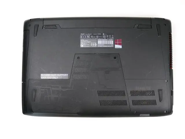 Alt view image 5 of 5 - ASUS ROG GL552VW Gaming Laptop - Intel Core i7-6700HQ, NVIDIA GeForce GTX 950M 2GB GDDR5, 15.6 Full HD IPS Display, 512GB Performance SSD + 750GB HDD, 16GB DDR4 RAM, Windows 11 Home