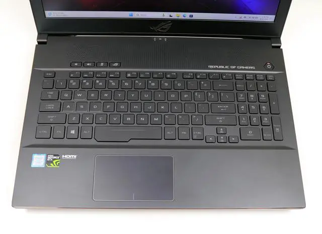 Alt view image 2 of 6 - ASUS ROG GU501GM 15.6" Gaming Laptop 8th Gen Intel Six-Core i7-8750H CPU 32GB RAM 512GB SSD NVIDIA GeForce GTX 1060 Windows 11 Home