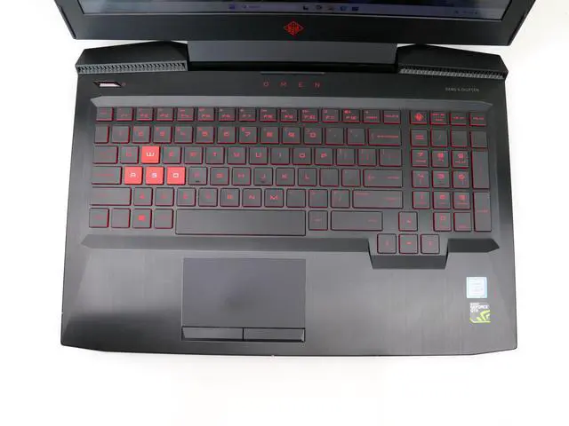 Alt view image 2 of 7 - HP OMEN 15.6" IPS 1920x1080 Gaming Laptop, Intel Core i7-7700HQ quad-core 2.8GHz, NVIDIA GeForce GTX 1050 4GB, 32GB RAM, 512GB SSD, Windows 11