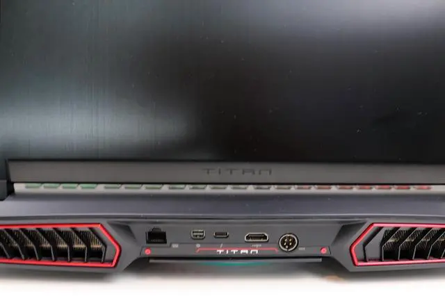 Alt view image 5 of 7 - MSI GT Series GT73 7RE Titan Gaming Laptop Intel Quad-Core i7-7820HK 17.3" Full HD, 8GB NVIDIA GeForce GTX 1070, 32GB DDR4 RAM, 512GB SSD, RGB Keyboard, Windows 11