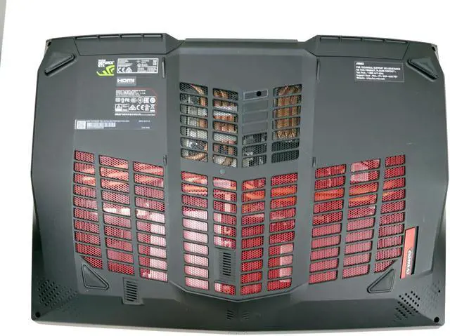 Alt view image 7 of 7 - MSI GT Series GT73 7RE Titan Gaming Laptop Intel Quad-Core i7-7820HK 17.3" Full HD, 8GB NVIDIA GeForce GTX 1070, 32GB DDR4 RAM, 512GB SSD, RGB Keyboard, Windows 11